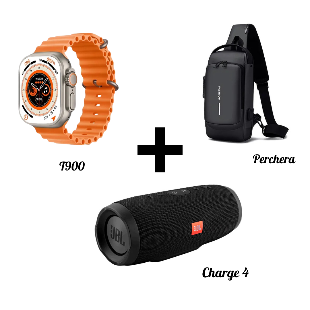 Pechera Antirrobo + Charge 4 + T900